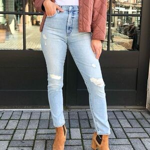 Joe’s Jeans The Raine High Rise Slim Straight Jeans